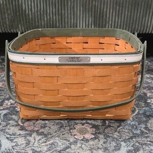 Longaberger 2013 Plaid Tidings Basket